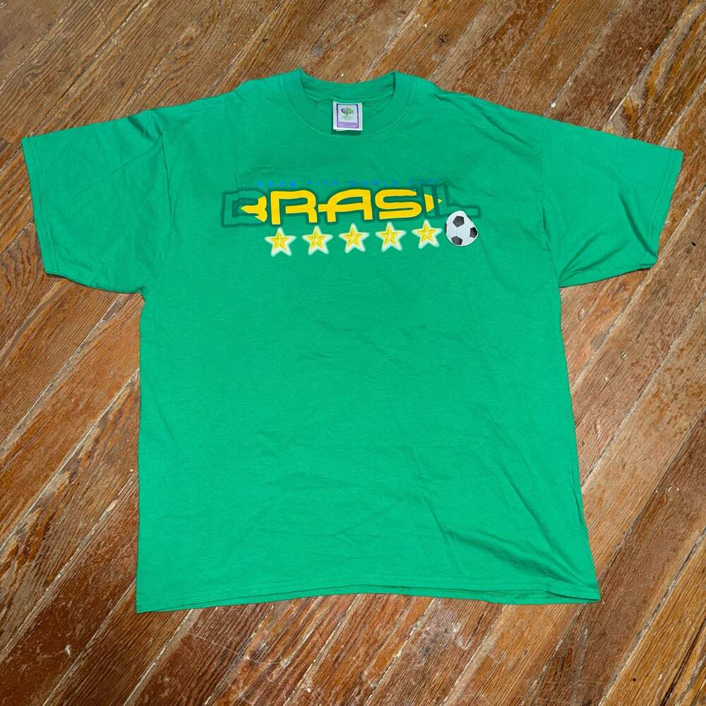 2006 FIFA World Cup Germany Brazil Soccer T-Shirt